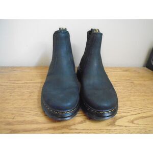Dr Martens Embury Black Chelsea Leather Boots size 8 NEW